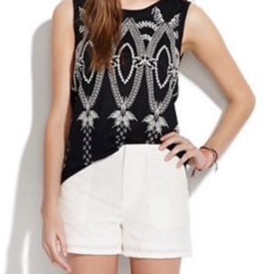 MADEWELL Oaxaca Embroidered Eyelet Tank